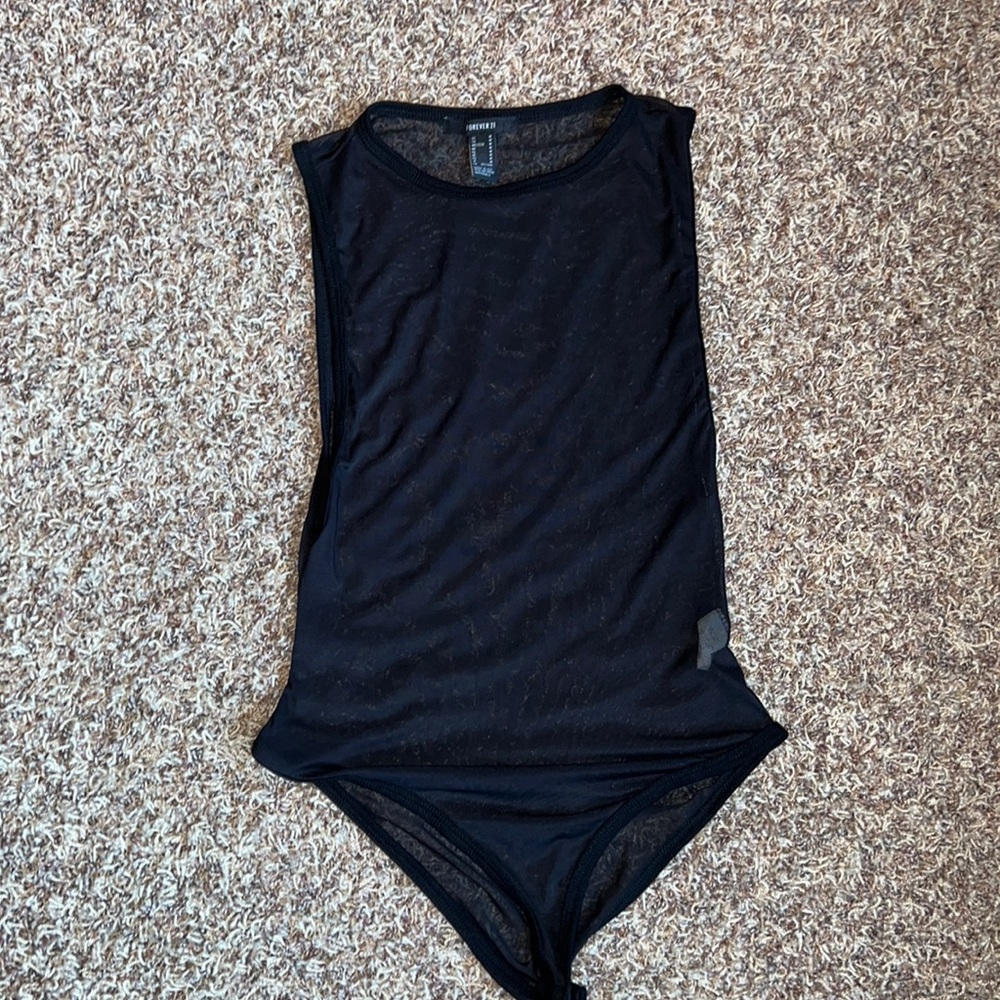 Forever 21 mesh bodysuit